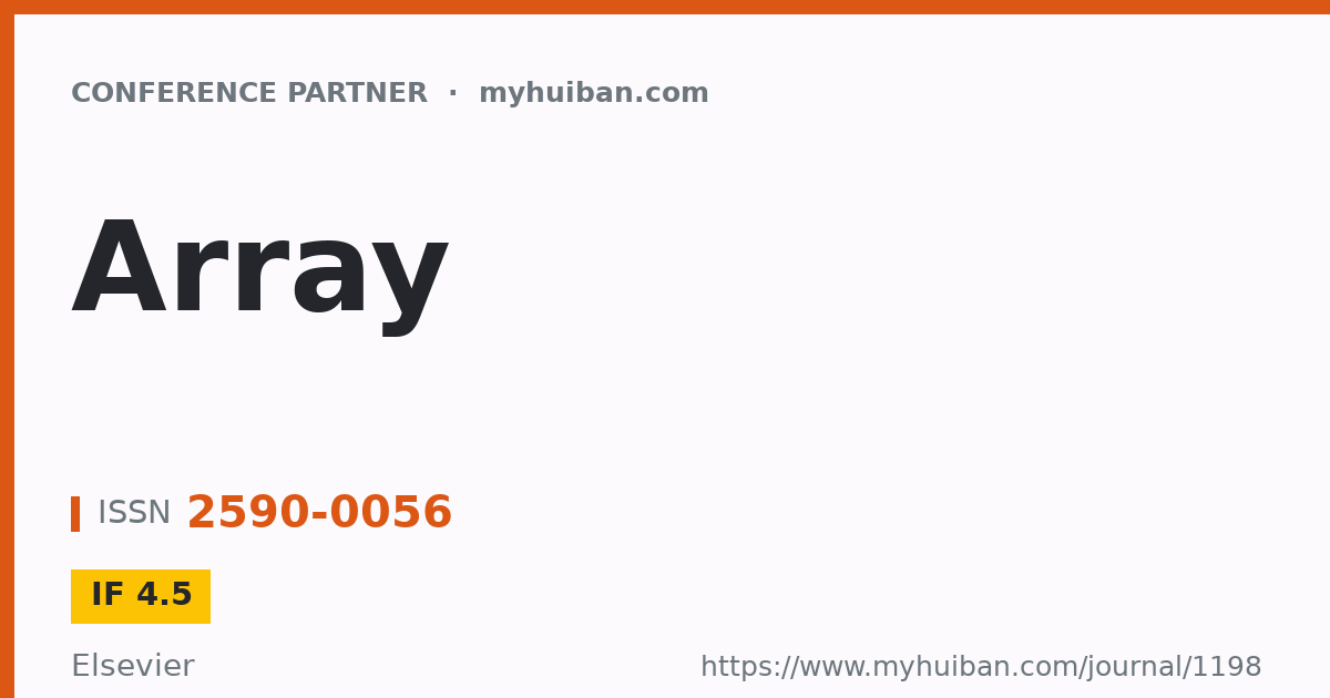Array - Conference Partner